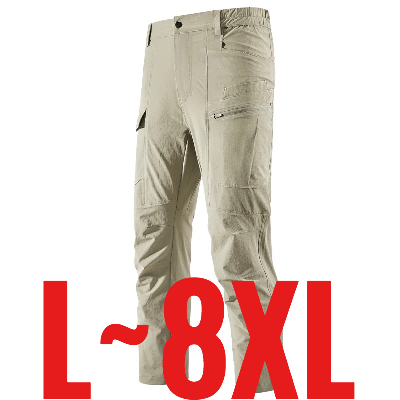 Fishing Pants Waterproof - Pantalon Cargo Décontracté Homme Grande Taille