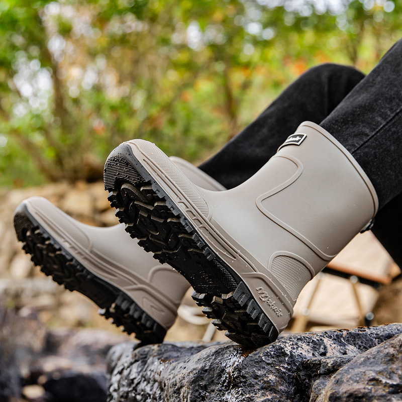 Fishing Boots - Bottes de pluie à semelles épaisses