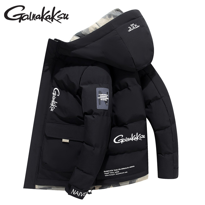 Fishing Jacket Waterproof - Veste de pêche à capuche épaisse