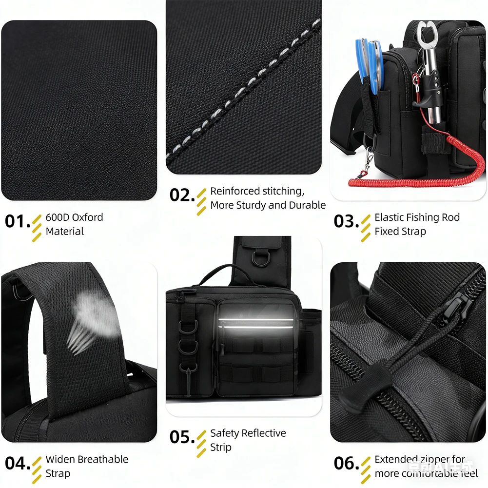 Fishing Backpack - Sac à dos de pêche avec