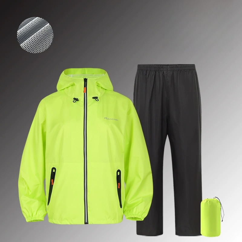 Fishing Rain Suit - Combinaison de pluie imperméable intégrale réfléchissante