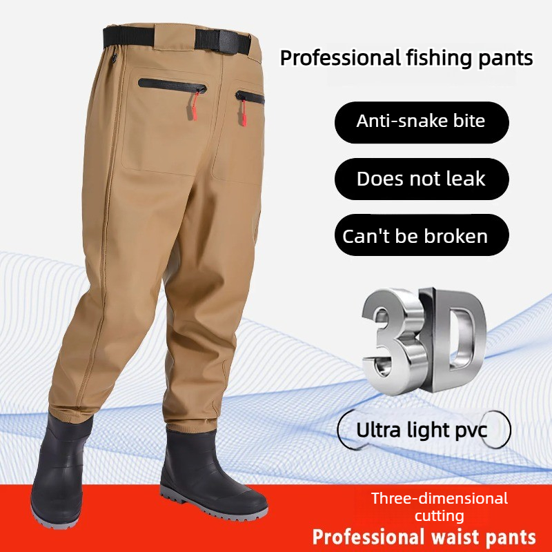 Fishing Waders - Pantalon de pêche imperméable pour homme,