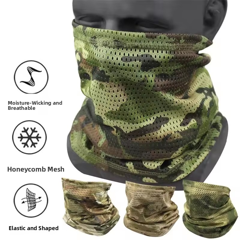 Fishing Mask Sun Protection - Protection solaire en maille respirante pour