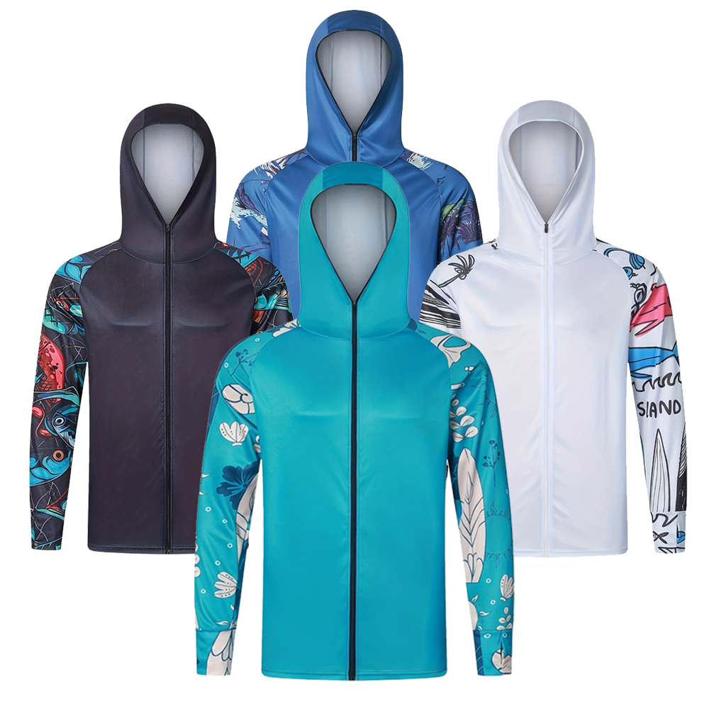 Fishing Jacket Waterproof - Veste Anti-UV UPF 50 +, vêtements