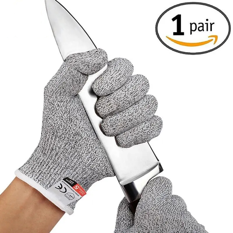 Fishing Gloves - Gants métalliques en fil métallique résistant