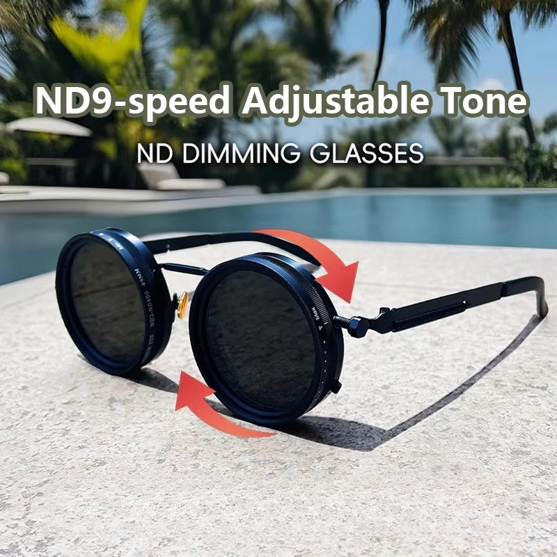 Fishing Sunglasses Polarized - Lunettes de soleil rondes polarisées ND9