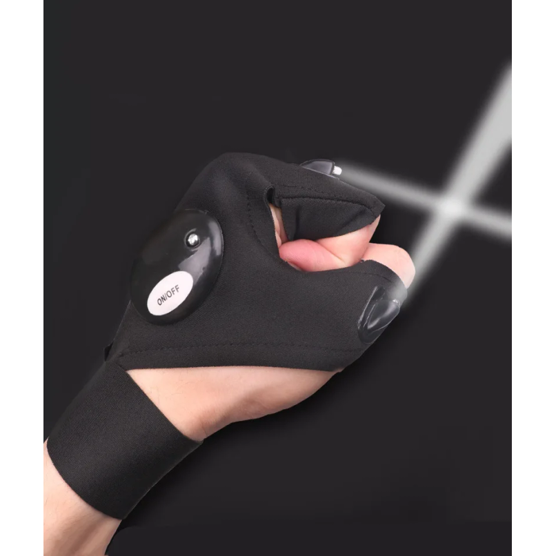 Gants LED demi-doigts pour hom - Fishing Gloves avis et prix