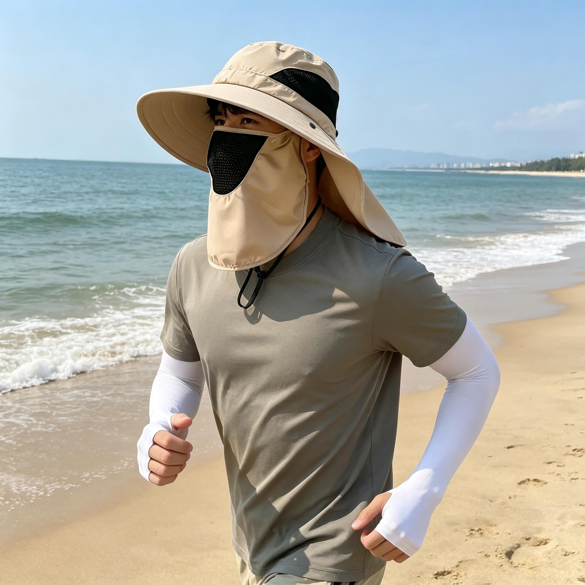 Chapeau de soleil intégral ave - Fishing Hat avis et prix