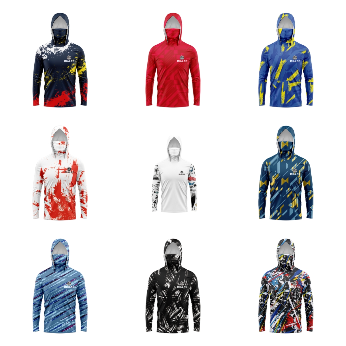 MALFC hommes capuche chemise d - Fishing Shirt Uv Protection avis et prix