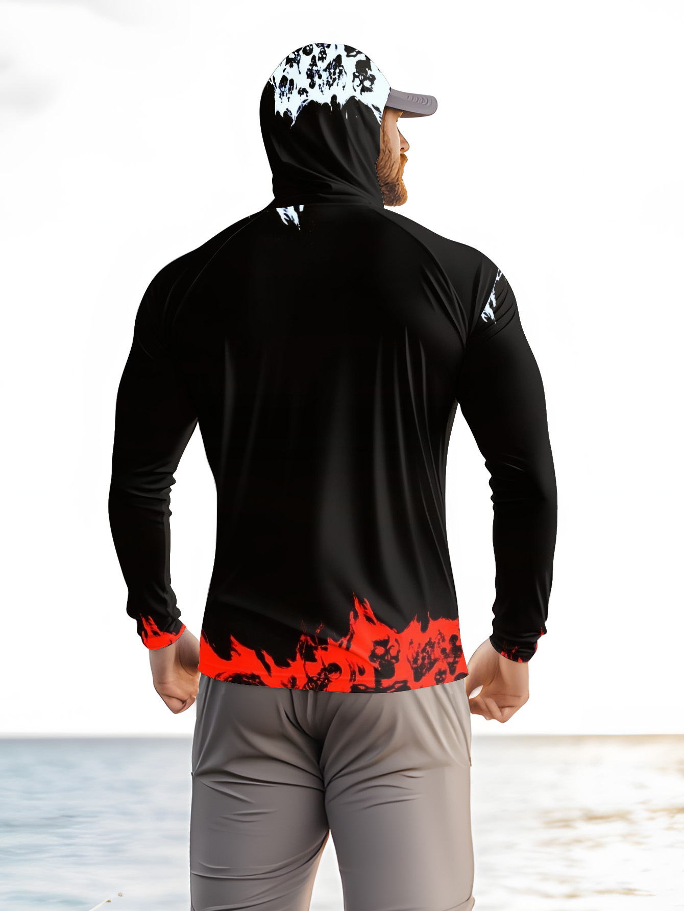 Chemise de pêche à capuche pou - Fishing Shirt Uv Protection avis et prix