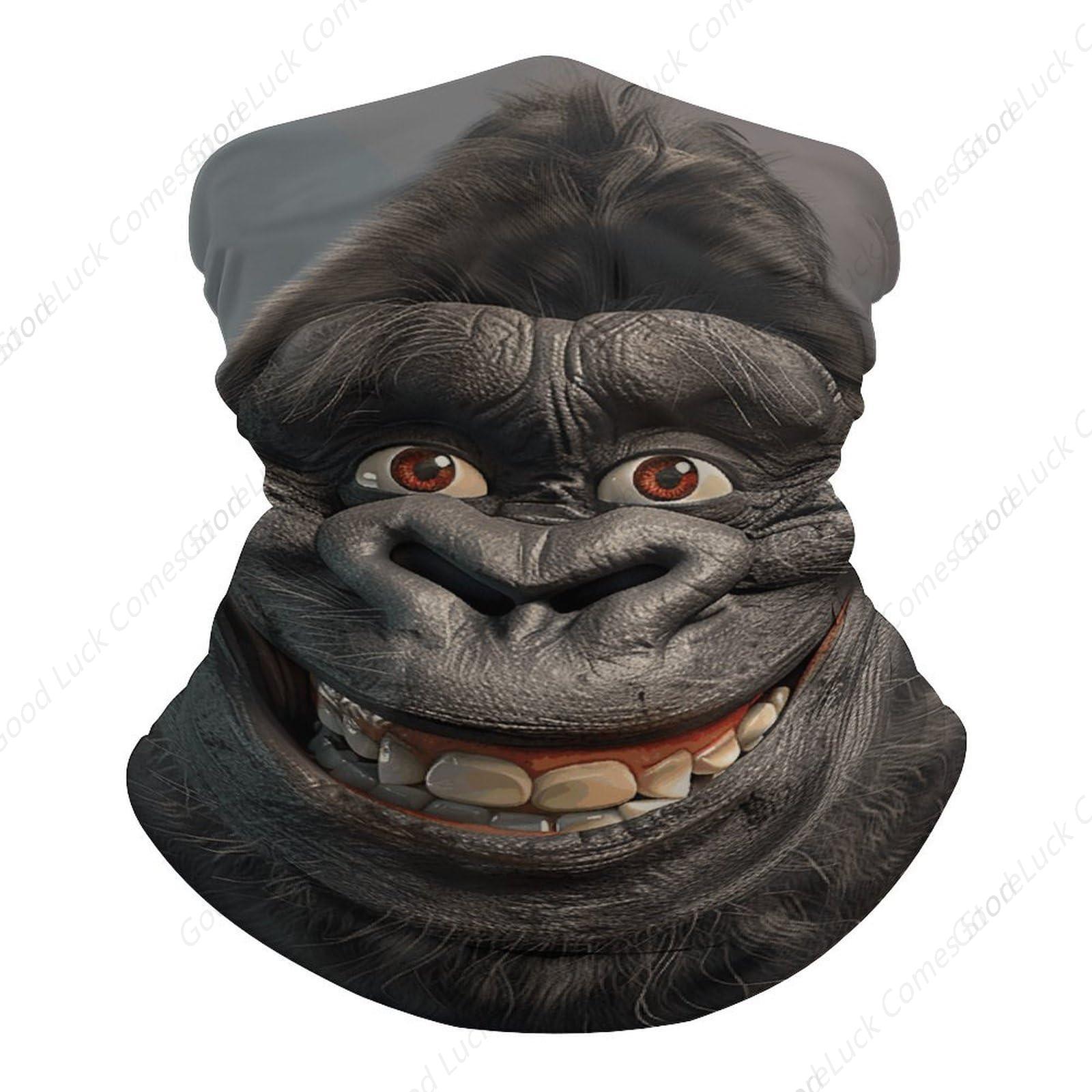 Gorille souriant Photo Bandana - Fishing Mask Sun Protection avis et prix