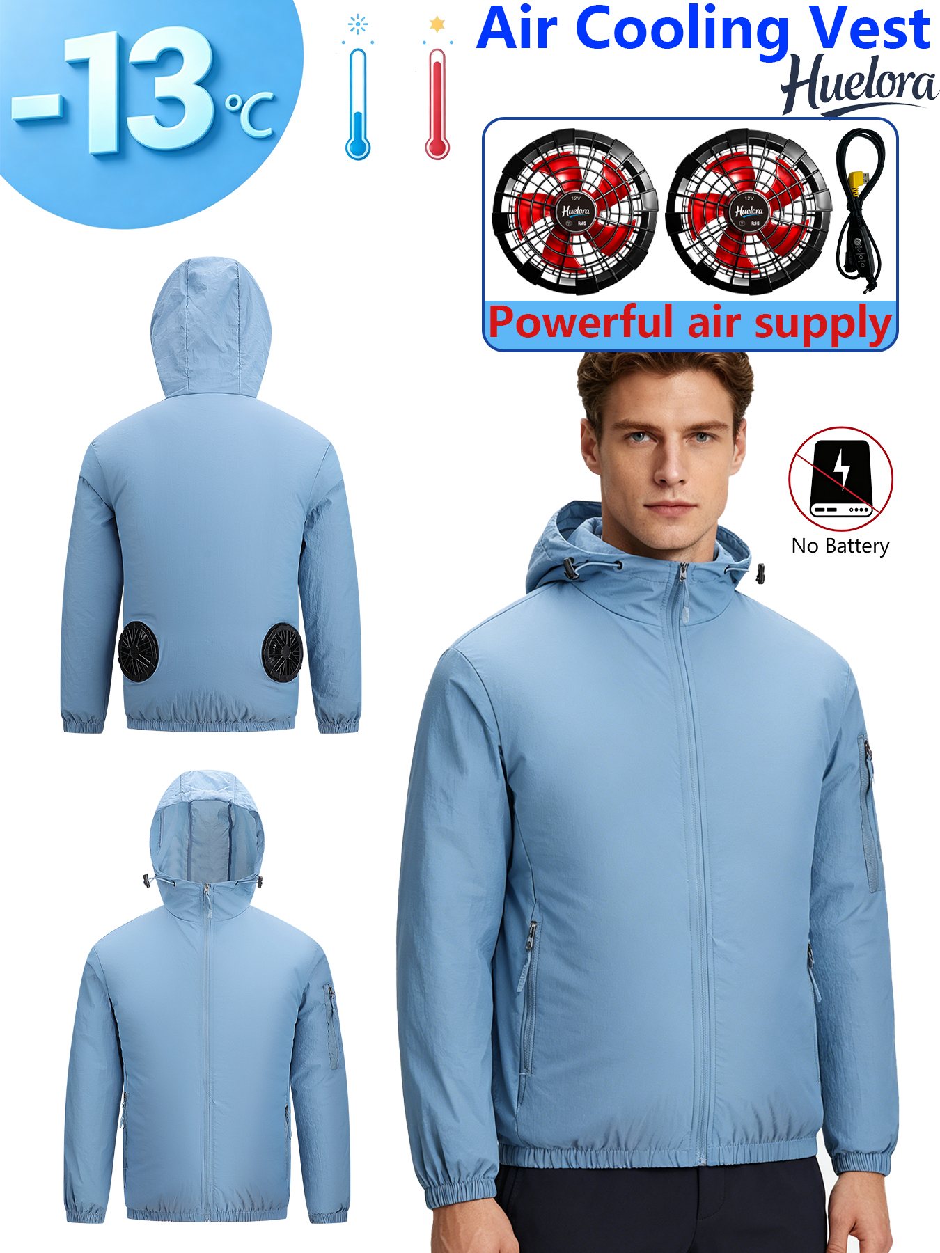 Veste à capuche pour homme ave - Fishing Hoodie avis et prix