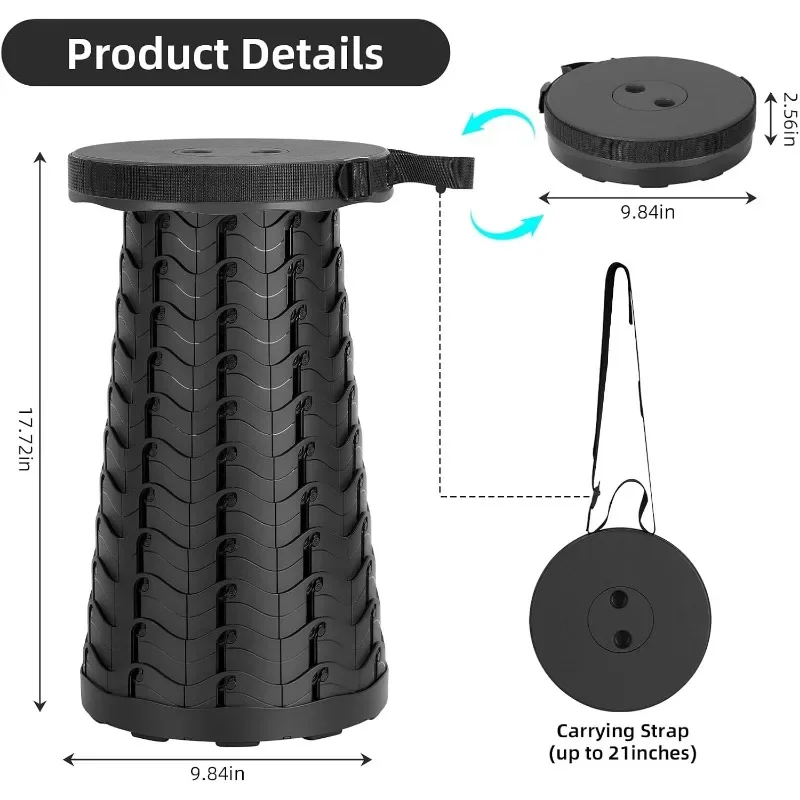 Tabouret Pliable Extensible Po - Fishing Belt avis et prix
