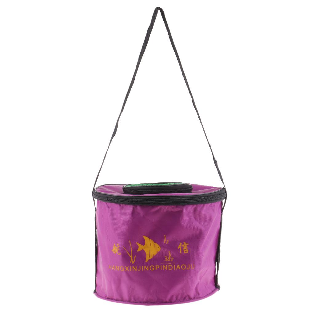 Seau de pêche pliable avec cou - Fishing Bag Waterproof avis et prix