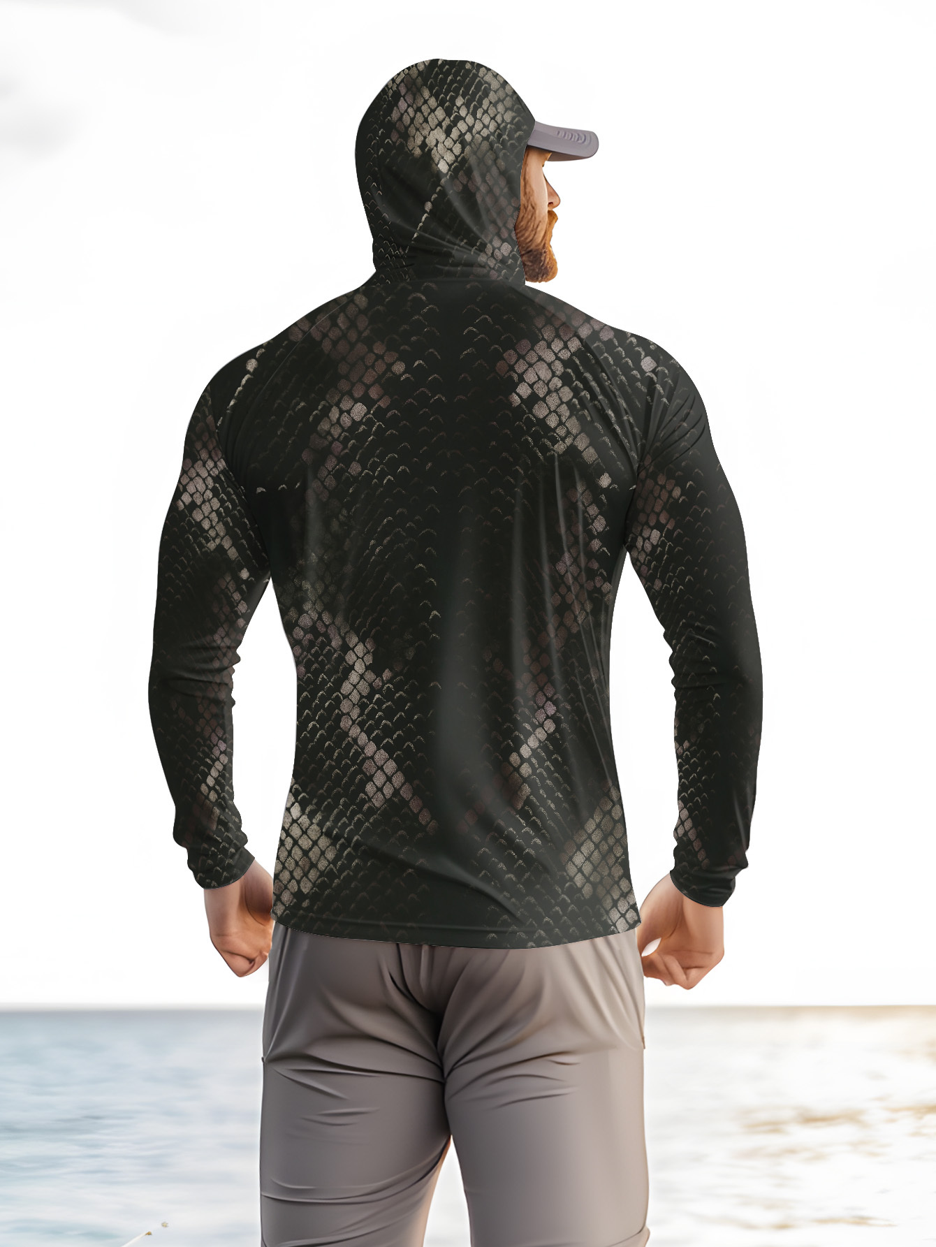 Chemise de pêche pour homme à  - Fishing Shirt Uv Protection avis et prix