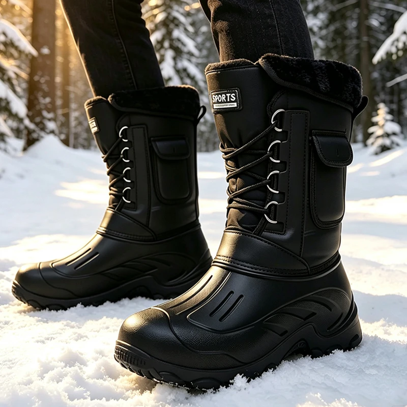 Bottes d'hiver pour hommes, ch - Fishing Boots avis et prix