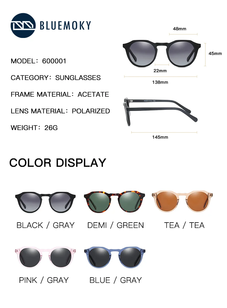 BLUEMOKY lunettes de soleil po - Fishing Sunglasses Polarized avis et prix