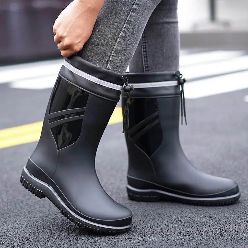 Bottes de pluie mi-hautes tend - Fishing Boots avis et prix