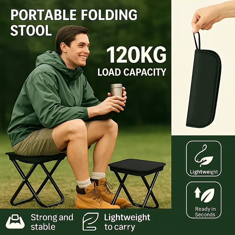 Tabouret pliant compact, léger - Fishing Backpack avis et prix
