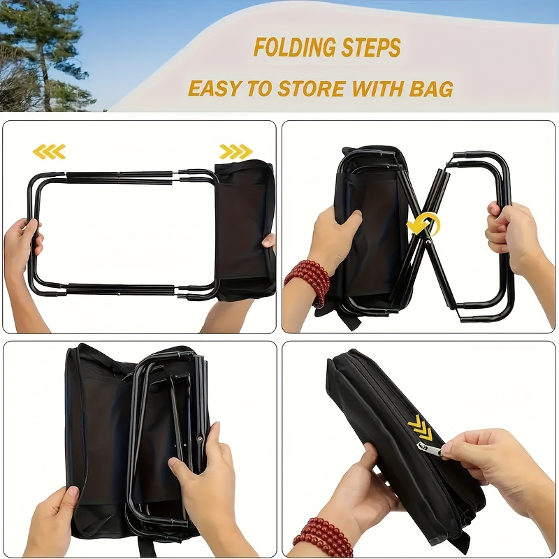 Tabouret pliant compact, léger - Fishing Backpack avis et prix