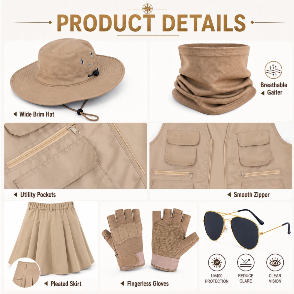 Vêtements d'exploration en ple - Fishing Hat avis et prix