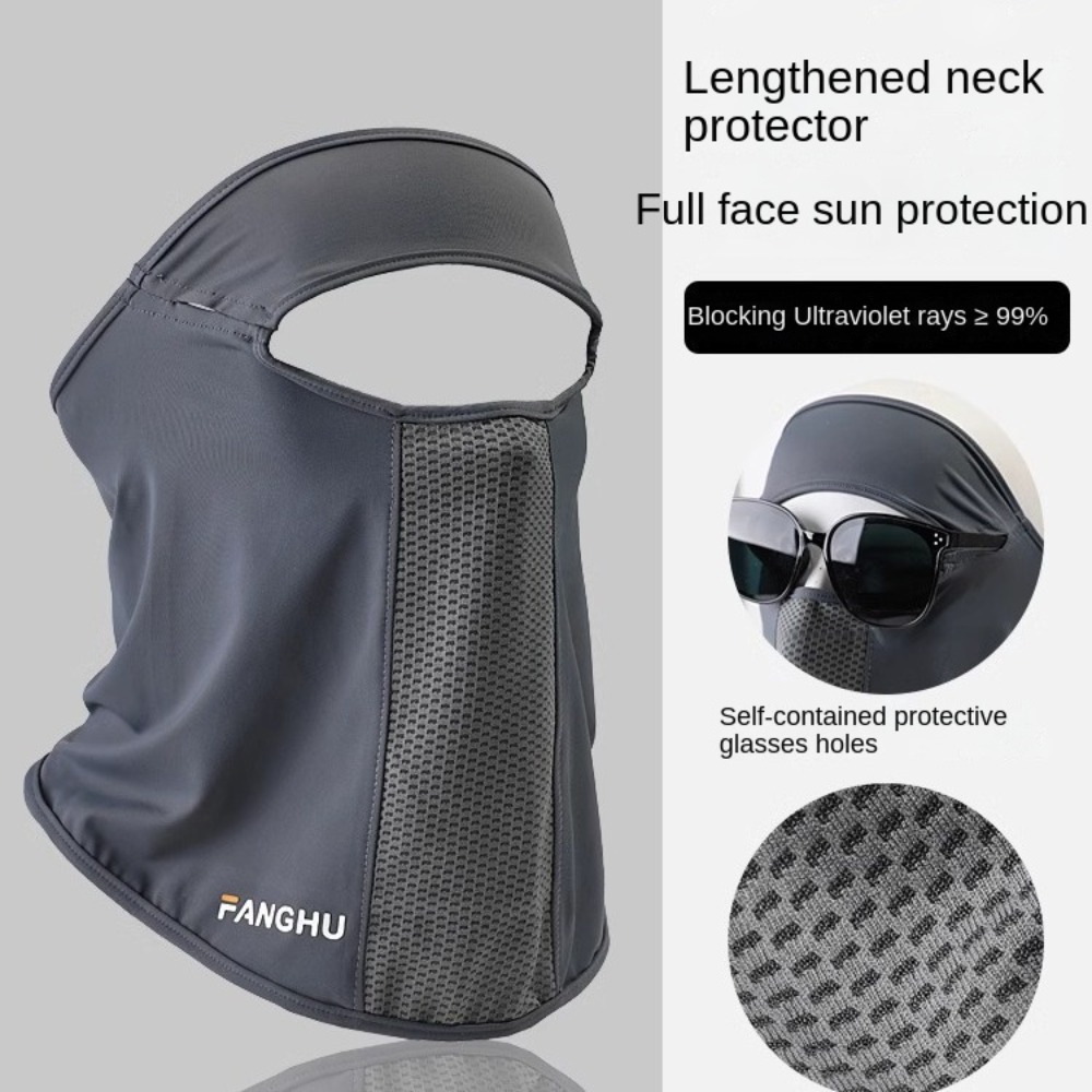 Masque d'été en soie glacée an - Fishing Mask Sun Protection avis et prix