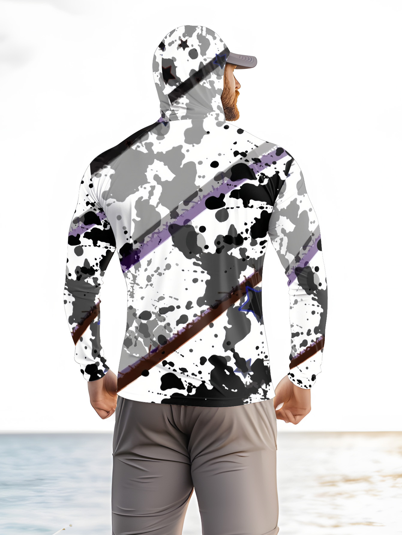 Chemise de pêche à capuche pou - Fishing Shirt Uv Protection avis et prix