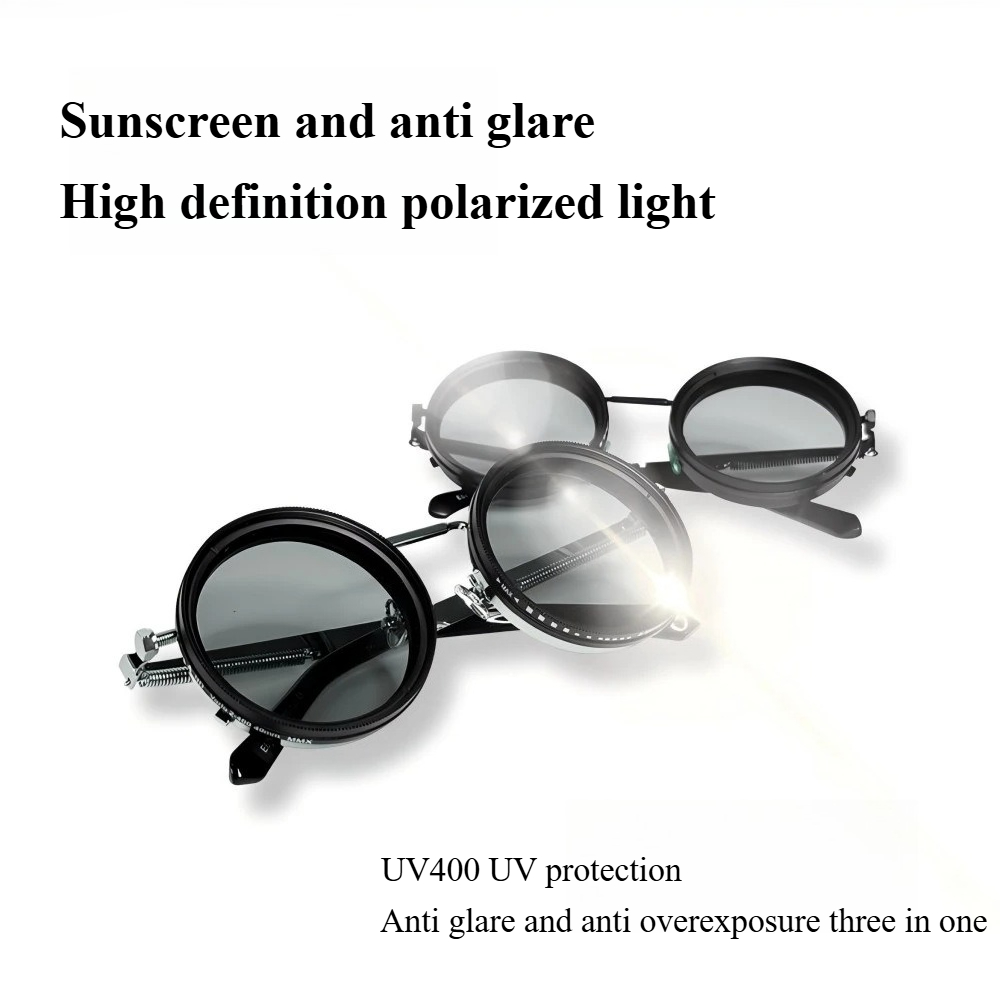 Lunettes de soleil rondes pola - Fishing Sunglasses Polarized avis et prix